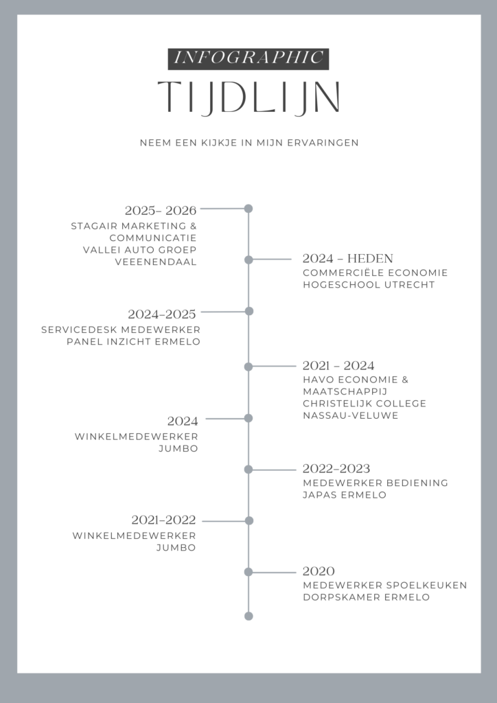 Tijdlijn Ivar ervaring